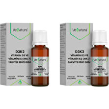Venatura Vitamin D3 ve K2 20ML Damla 2'li Paket