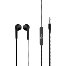 Lenovo Lecoo EH104 3.5mm Jacklı Kulak İçi Mikrofonlu Kulaklık Siyah