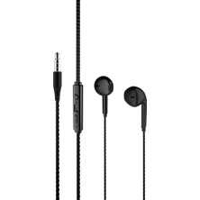 Lenovo Lecoo EH104 3.5mm Jacklı Kulak İçi Mikrofonlu Kulaklık Siyah