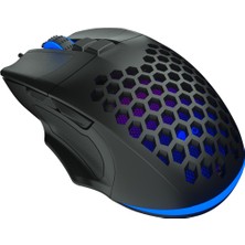 Lenovo Lecoo MS107 Kablolu RGB LED Aydınlatmalı 3200DPI 7 Tuşlu Gaming Mouse Siyah