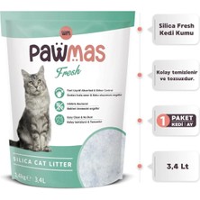 Pawmas Silika Fresh Kedi Kumu 3.4 Lt