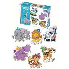 Diytoy Bebeğimin Ilk Hayvanlar Puzzle 4'lü Seti Diy-Toy Baby