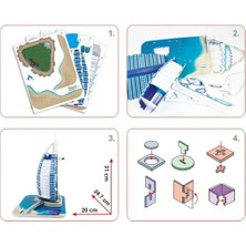 Cubic Fun Burj Al Arab 3D Puzzle