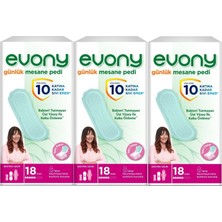 EVONY Günlük Mesane Pedi Ekstra Uzun 54 Adet (3Pk*18)