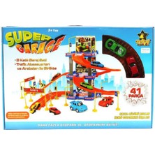 Erdem Oyuncak Günün Fırsatı Parking Garage Play Set 3 Katlı Oyuncak Otopark Garaj Seti 2 Araç Dahil