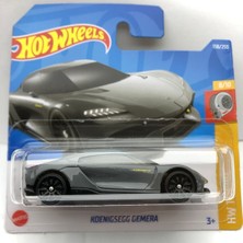 Hot Wheels Koenigsegg Gemera Gri 1:64 Ölçek Hot Wheels Marka 8/10