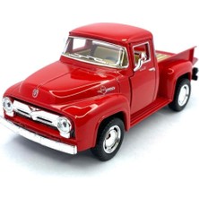 Kinsmart 1956 Ford F - 100 Pickup Çek Bırak 5ınch. Lisanslı Model Araba, Oyuncak Araba 1:38