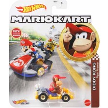 Hot Wheels Mario Kart Karakter Araçlar GBG25 Diddy Kong