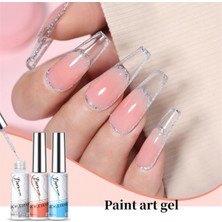 Nıcole Dıary 12 Li Nail Art Dizayn Boya Seti Fırçalı