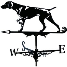 IENIN Weather Vane Profesyonel Siyah Hound Ev Bahçesi Pay (Yurt Dışından)