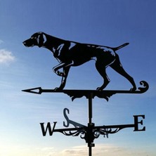 IENIN Weather Vane Profesyonel Siyah Hound Ev Bahçesi Pay (Yurt Dışından)