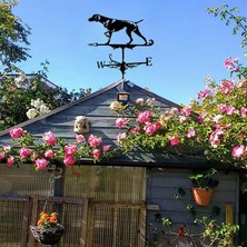 IENIN Weather Vane Profesyonel Siyah Hound Ev Bahçesi Pay (Yurt Dışından)