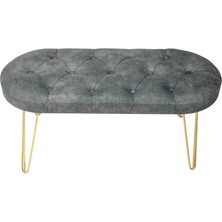 Zem Louca Bench, Gri Gold 
