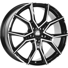 Cms CMS-1432-01 8.0X18"-5X112 ET46 57.1 Diamond Black Gloss Jant (4 Adet)