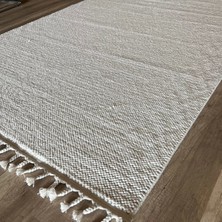 Hoom Rugs Carina 8326 C Beyaz Iskandinav Modern Halı