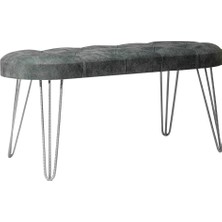 Zem Louca Bench, Gri Silver