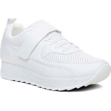 Flet 102 Deri Trend Fashion Kadın Sneakers Ayakkabı