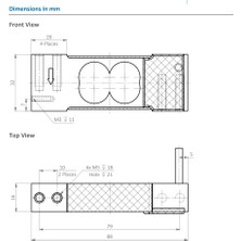 L6J 3 kg Loadcell - Yük Hücresi Sensör