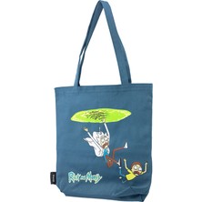 Mabbels Rick And Morty Portal Bez Çanta Gabardin Turkuaz