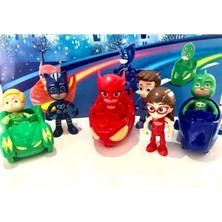 Pj Masks Pj Maskeliler Oyuncak Araba 9parça Set