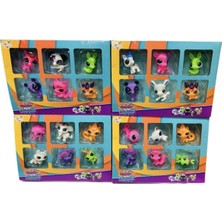 Evimon Littlest Pets Shop Minişler 6 Lı Oyuncak Miniş Ailesi