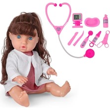 Galtoys Unisex Çocuk Pembe Senoş Doktor Bebek Oyuncak