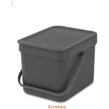 Brabantia Evrekala Shop Brabantia Çöp Kutusu 6 Lt Dolap Veya Duvar Aparatlı