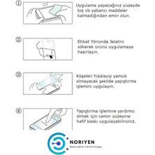 Noriyen Iphone 11  Cam 5d Tam Koruma Hayalet Modeli Esnek Temperli Ekranı Kaplayan Ekran Koruyucu