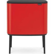 Brabantia Özel Kırmızı Çöp Kutusu 36 Litre Evrekala