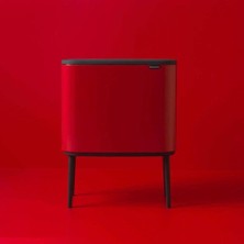 Brabantia Özel Kırmızı Çöp Kutusu 36 Litre Evrekala