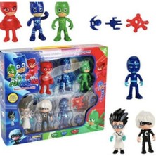 Pj Masks Pj Maskeliler Pj Masks 10'lu Pijamaskeliler Figür Oyuncak Seti