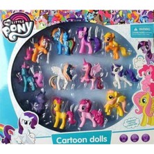 My Little Pony Oyuncak 12 Li Set Figür Oyuncak Pony Ler My Little Pony Oyuncakları 12LI