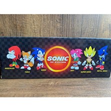 Kids Sonic Oyuncak Figür Sonic Power Figür Sonic 5li Figür Seti Supersonic Metalsonic Figürleri Scn