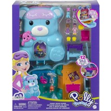 Polly Pocket Çanta Olabilen Micro Oyun Setleri GKJ63 HGC39 Teddy Bear Purse