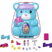 Polly Pocket Çanta Olabilen Micro Oyun Setleri GKJ63 HGC39 Teddy Bear Purse