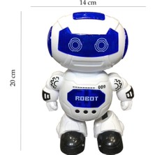 Pasifik Toys Pilli Müzikli ve Işıklı Dans Eden Robot Oyuncak