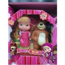 Hobtoys Maşa ve Koca Ayı Oyuncak Pembe