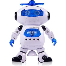 EC Shop Numaca Müzikli Pervaneli 360° Dönebilen LED Aydınlatma Dans Eden Insansı Robot