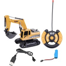 Cansu Oyuncak Uzaktan Kumandalı Excavator Kepçe Şarjlı 1:24