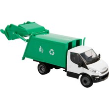Sunman 1:36 Ölçek Iveco - Yeşil Geri Dönüşüm Kamyonu