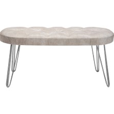 Zem Louca Bench, Kırık Beyaz Silver