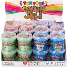 Yum Toys Slime Oyun Jeli - 6'lı Paket - Renkli - Metalik - Eğitici Oyun Seti - Ce Belgeli