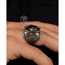 Prestige Gümüş 925 Ayar Gümüş Erkek Yüzük Ayasofya Cami Tasarımlı