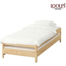 Loolpi Home Loolpi Home modüler Sistem Yavrulu Karyola ve Sedir Koltuk Doğal Ahşap