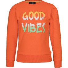 BRZ Collection Baskılı Kız Çocuk Sweatshirt