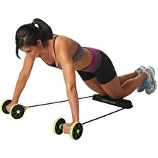Nadom 4'lü Set Göbek Eritme Spor Aleti Kas Germe Güçlendirme Pilates Bandı Seti Atlama Ipi Direnç Lastiği