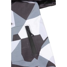 Snowsea SS7883 Kamuflaj Erkek Takım, Özel Tasarım Snowboard Montu