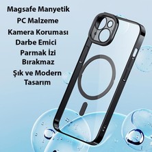 Baseus iPhone 14 Plus Ful Kaplama Kırılmaz Ekran Koruyucu ve Magsafe Kılıf, Air Armor Kılıf,sararmaz