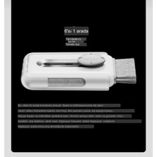 Blic BMX44 6 In 1 Bilgisayar Laptop, Tablet, Klavye, Kulaklık Airpods Çok Işlevli Temizleme Seti Office