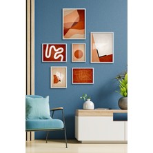 Özcanlar Çerçeve Dekorasyon Çoklu Çerçeveler Baskılar Baskı Seti Ev Dekoru Home Dekor Tablo 167